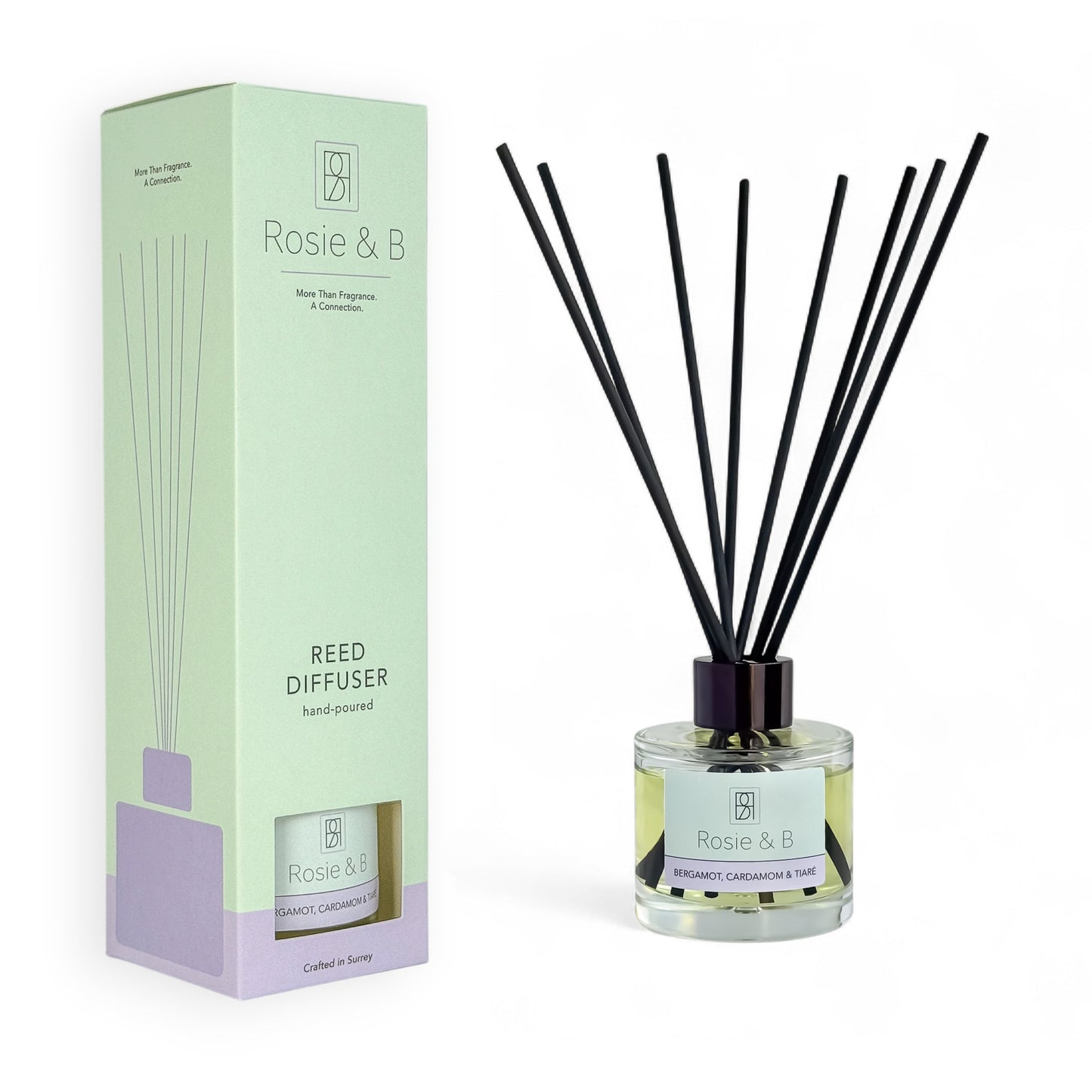 Bergamot, Cardamom & Tiaré Reed Diffuser