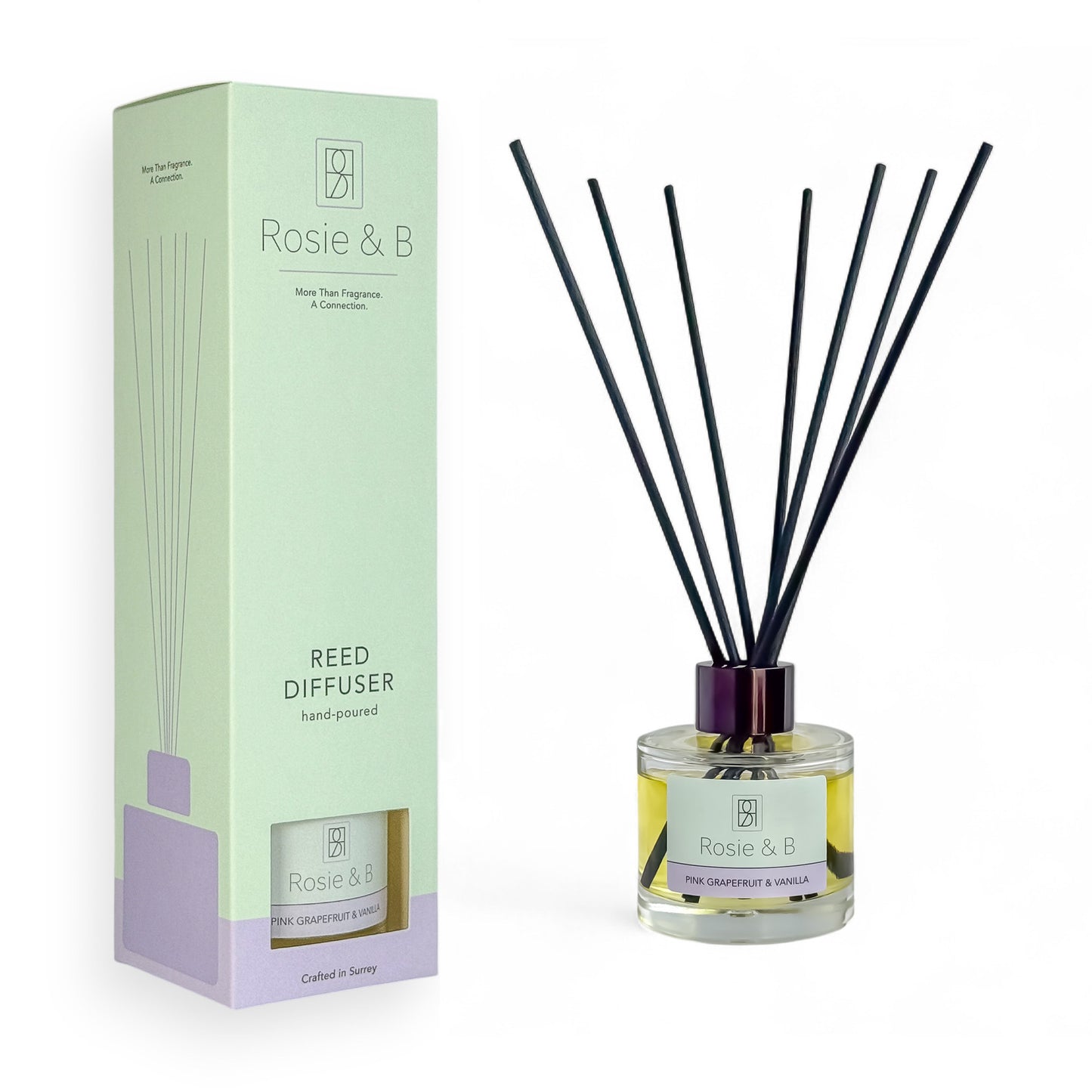 Pink Grapefruit & Vanilla Reed Diffuser
