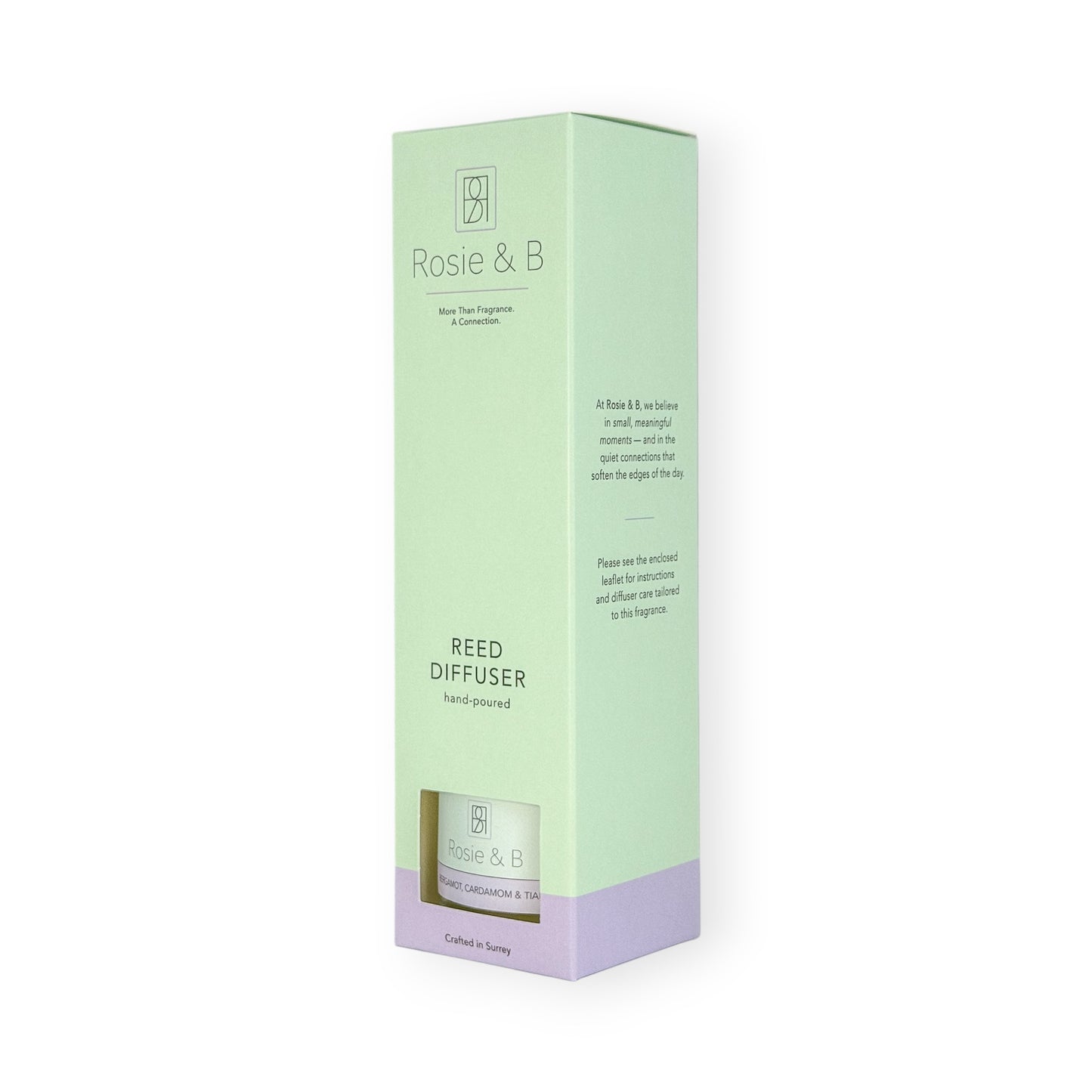Bergamot, Cardamom & Tiaré Reed Diffuser