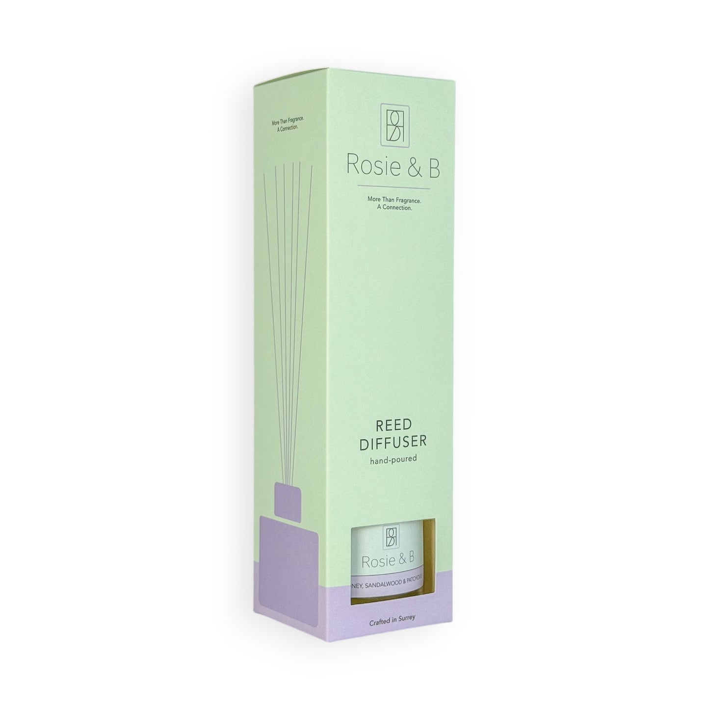 Honey, Sandalwood & Patchouli Reed Diffuser