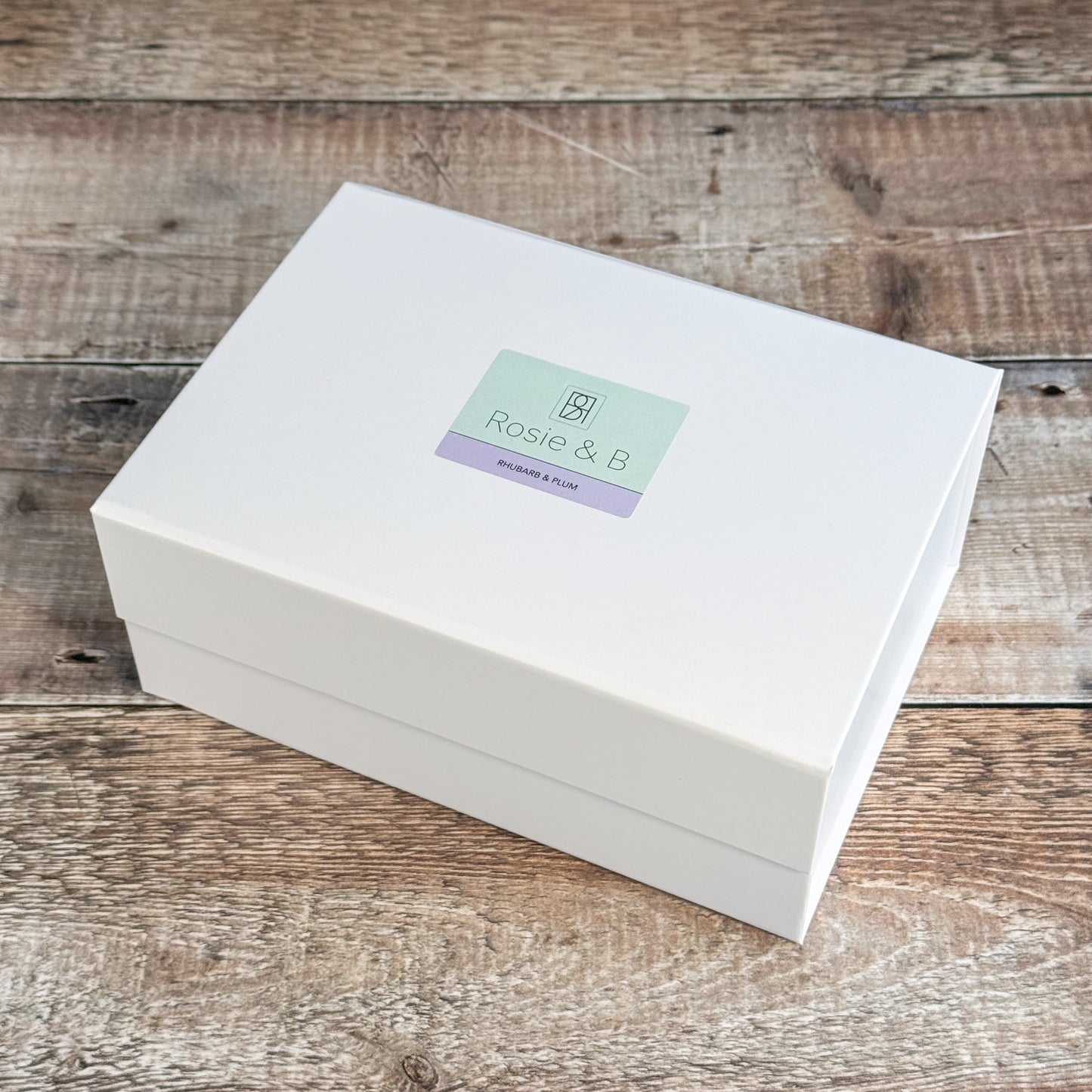 Rhubarb & Plum Gift Box — Hand Wash and Hand & Body Lotion