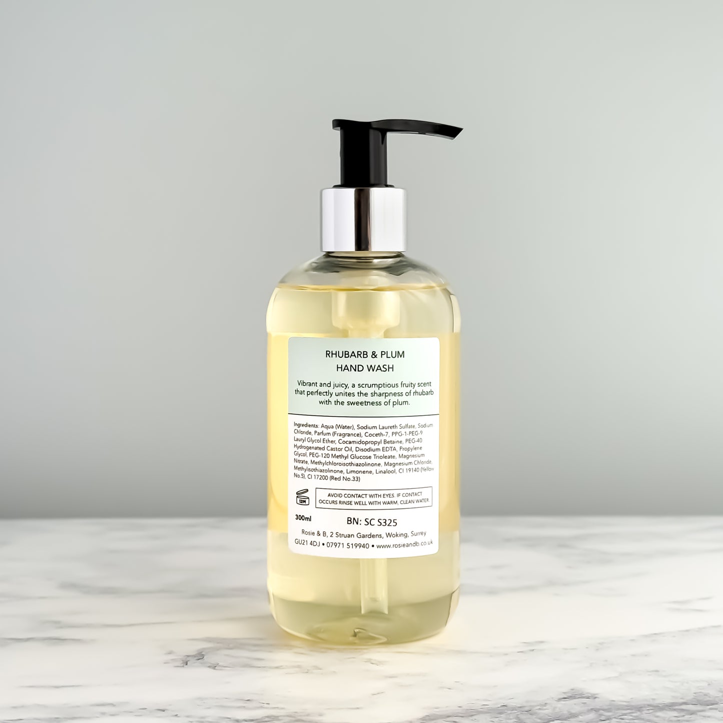 Rhubarb & Plum Hand Wash
