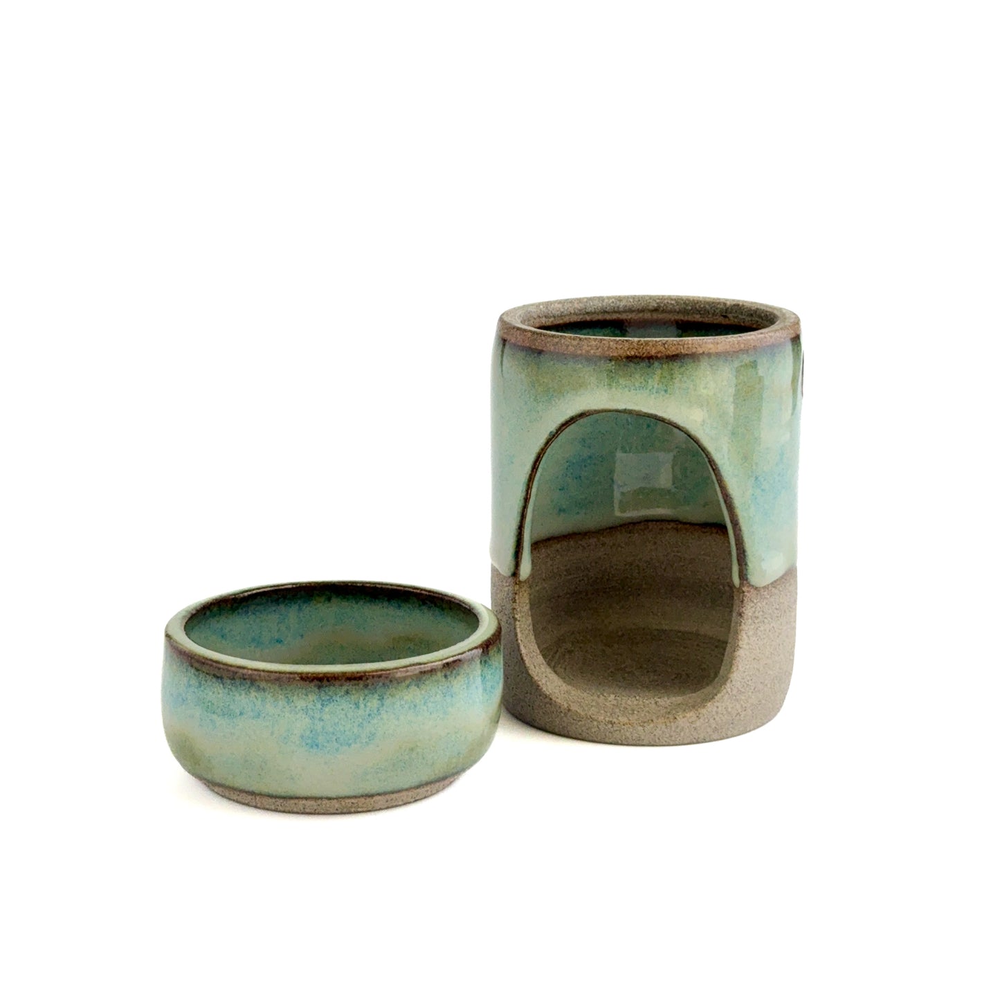 Manon Wax Melt Warmer Forest Teal