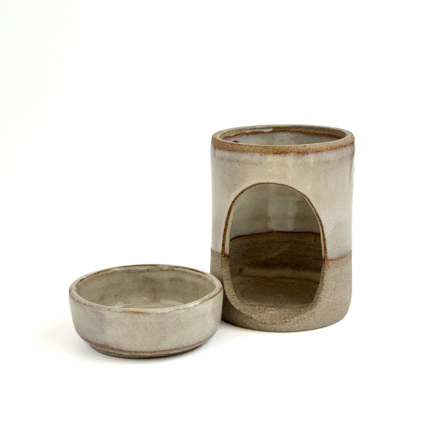 Manon Wax Melt Warmer Almond Sepia