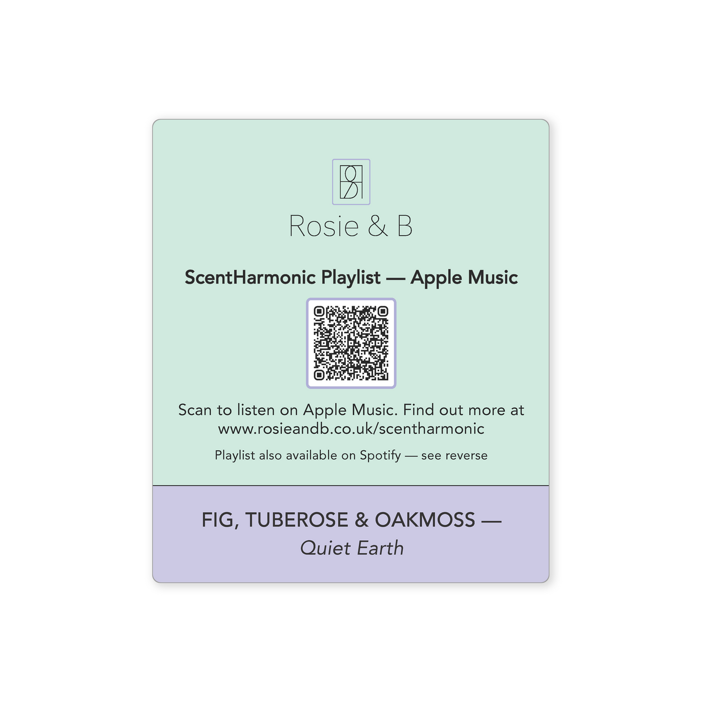 Fig, Tuberose & Oakmoss Wax Melts