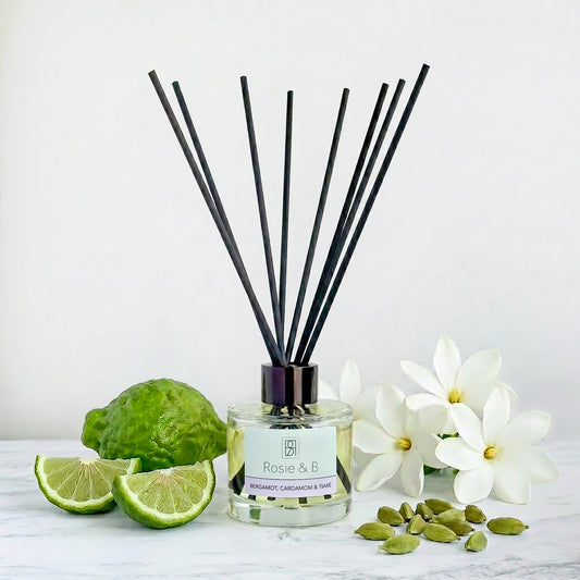 Bergamot, Cardamom & Tiaré Reed Diffuser