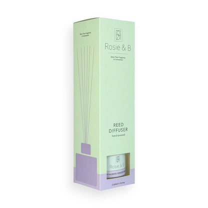 Lemongrass, Ginger & Neroli Reed Diffuser, presentation box facing right