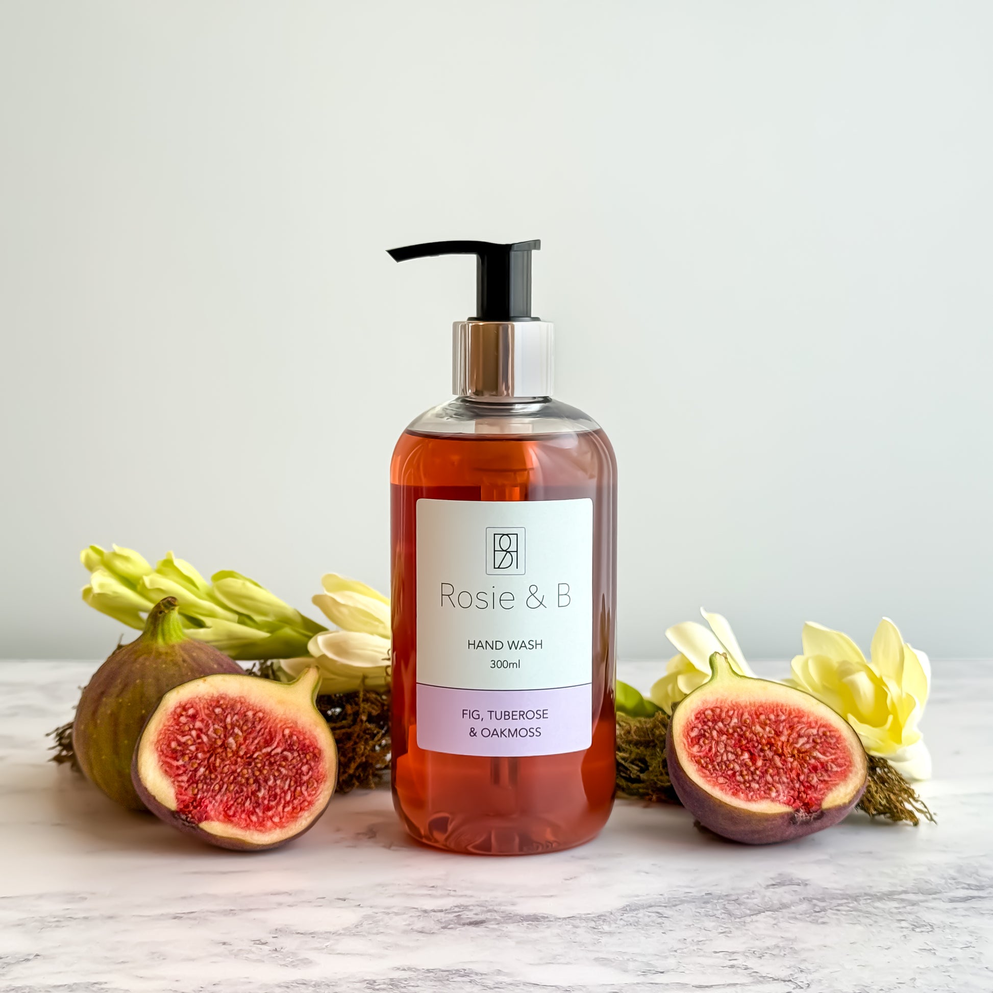 Fig, Tuberose & Oakmoss Hand Wash bottle