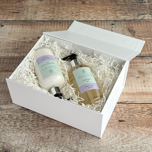 Peony, Clove & Oud Hand & Body gift box