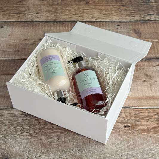 Fig, Tuberose & Oakmoss Gift Box — Hand Wash and Hand & Body Lotion