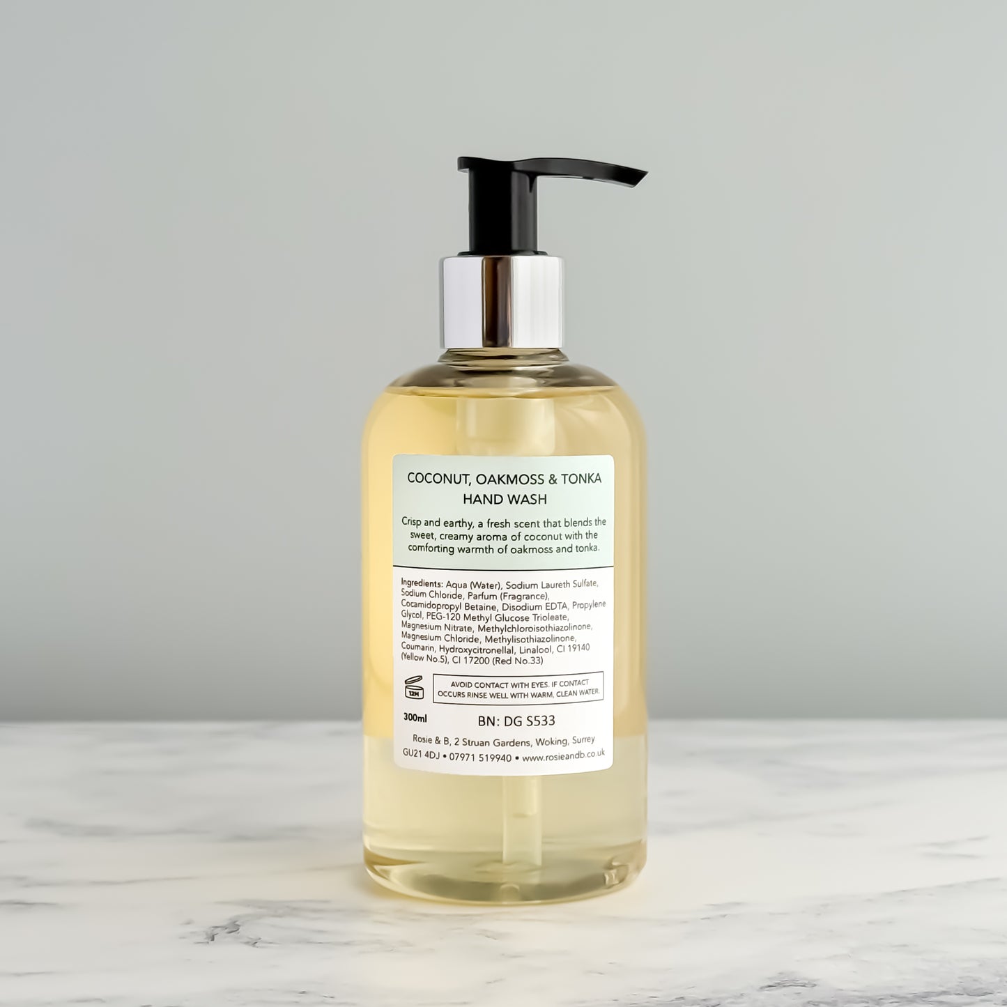 Coconut, Oakmoss & Tonka Hand Wash