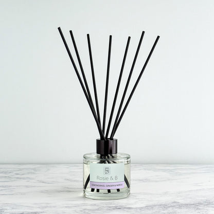Lemongrass, Ginger & Neroli reed diffuser