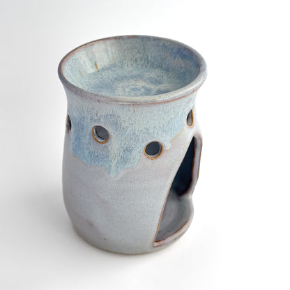 Leonore ceramic wax melt warmer in Lavender Haze