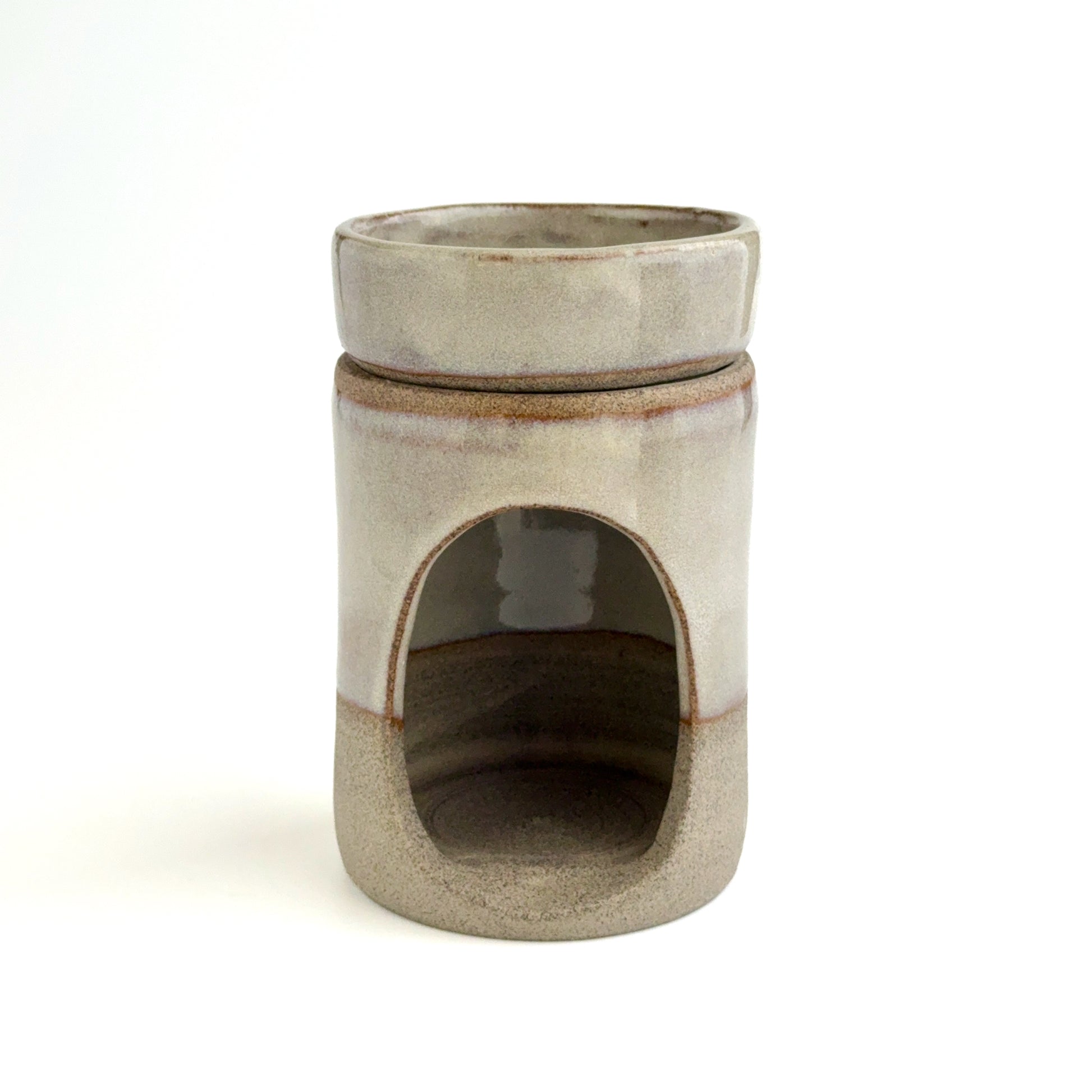 Manon Wax Melt Warmer Almond Sepia