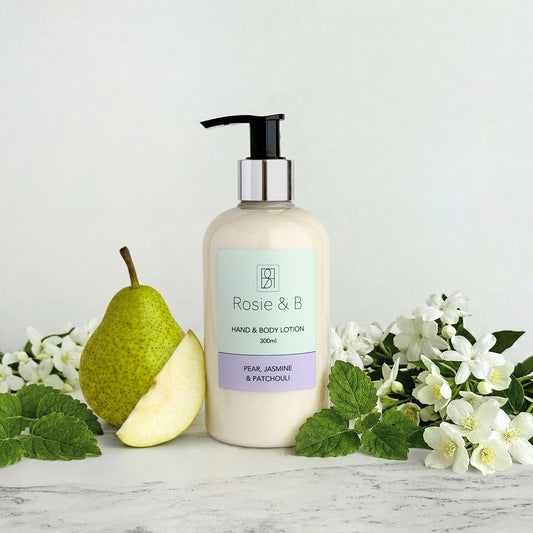 Pear, Jasmine & Patchouli Hand & Body Lotion