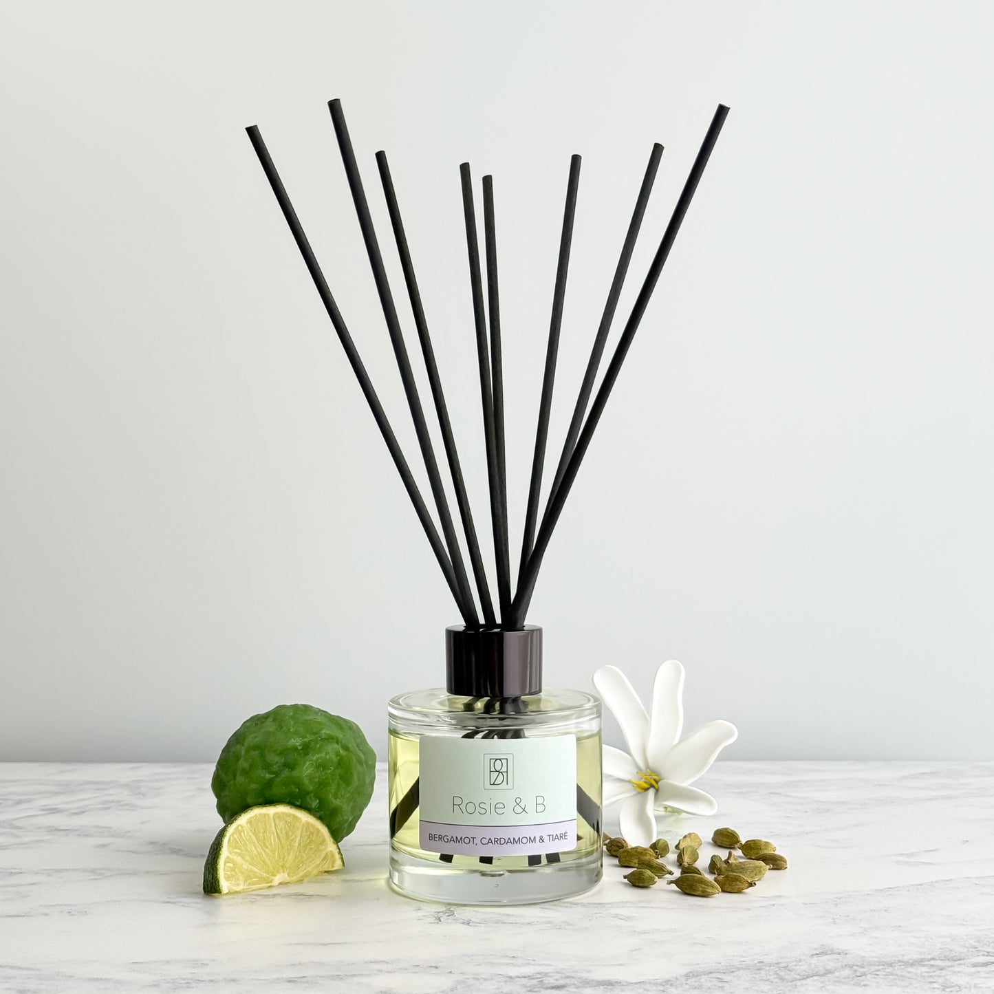 Bergamot, Cardamom & Tiaré Reed Diffuser