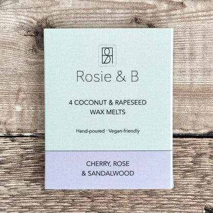 Cherry, Rose & Sandalwood Wax Melts
