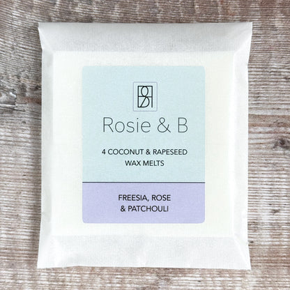 Freesia, Rose & Patchouli Wax Melts